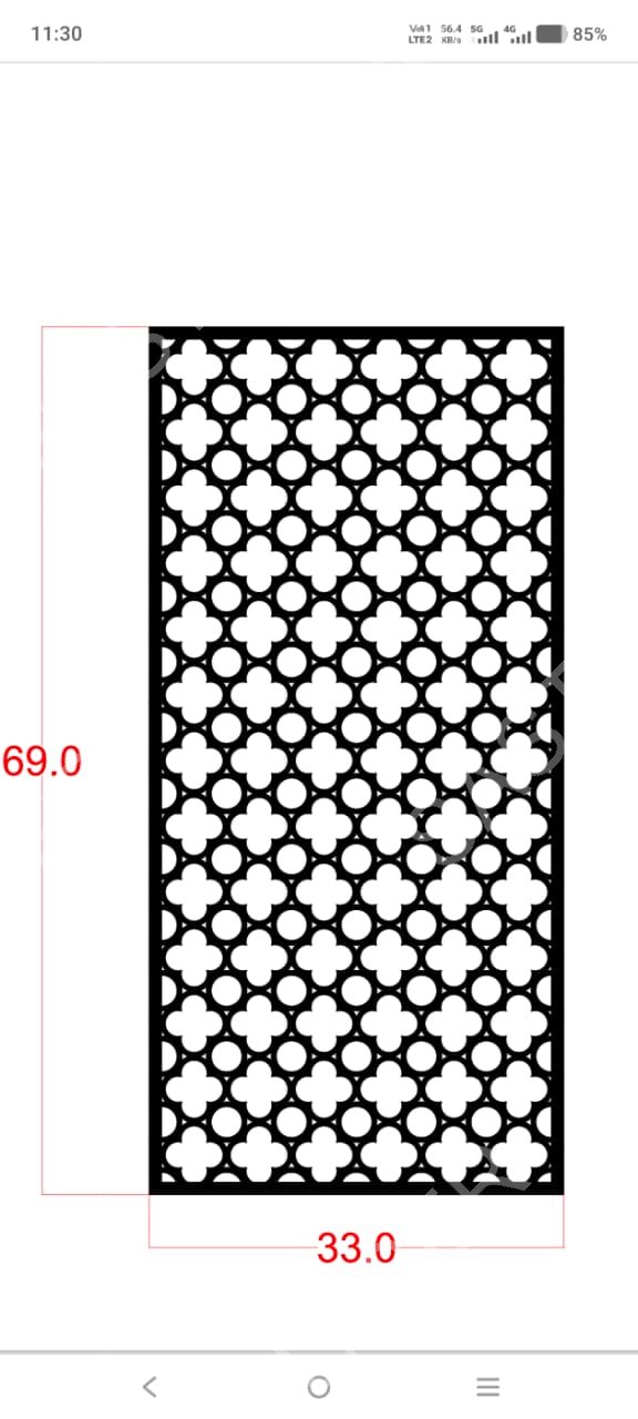 Geometric Designs CNC Laser Cutting Design - G-037.jpeg - Sasti Laser Namakkal